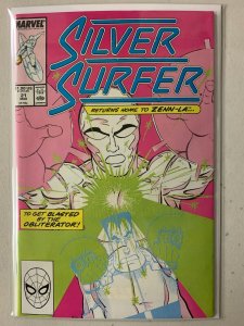 Silver Surfer #21 direct The Obliterator 8.0 (1989)