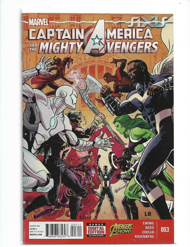 Captain America and the Mighty Avengers #3A AXIS Variant NM 2015 nw117