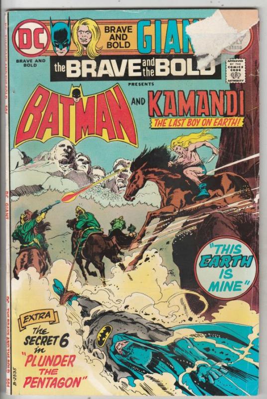 Brave and the Bold, The #120 (Jul-75) VG Affordable-Grade Batman, Kamandi