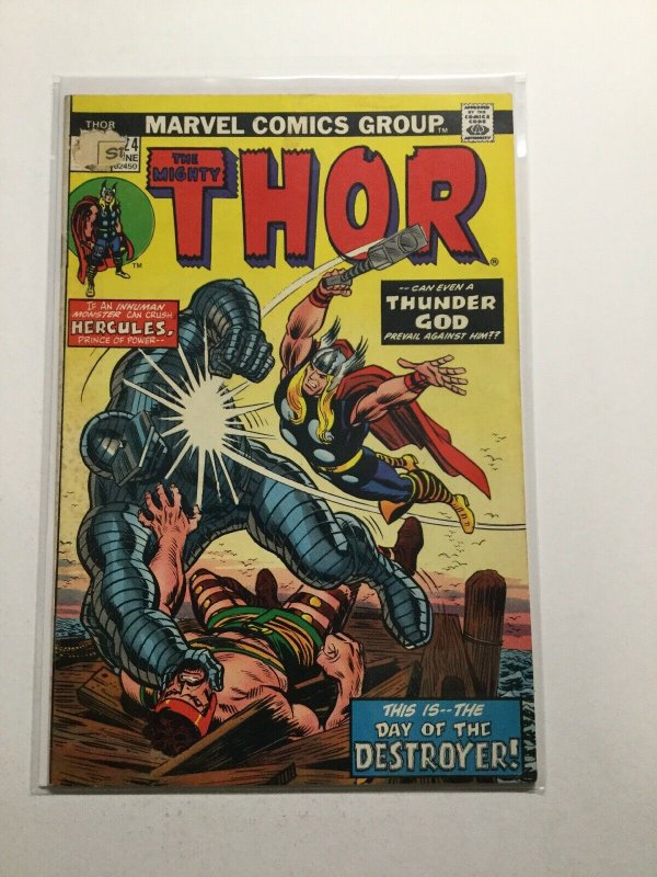 Thor 224 Good Gd 2.0 Hole In Cover Marvel