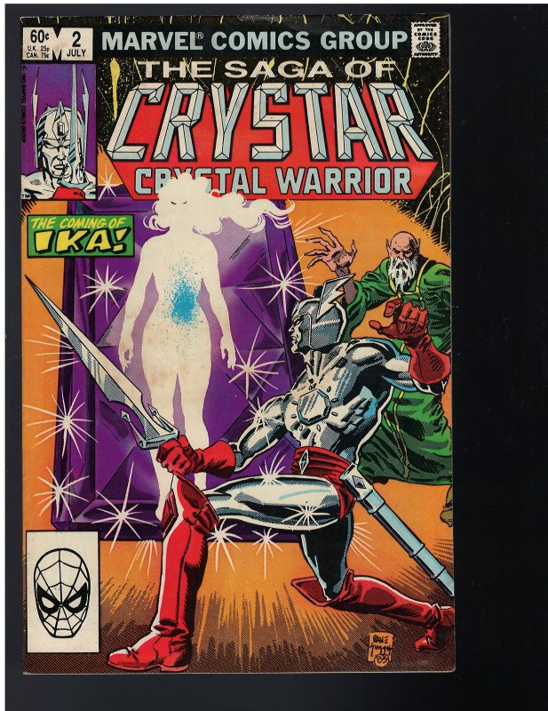 Saga of Crystar #2 (Marvel, 1984)