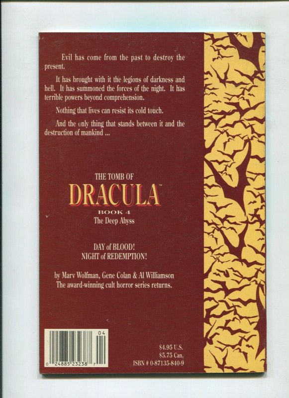 TOMB OF DRACULA BOOK 4 (9.2) 1992