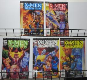 X-MEN: BLACK SUN #1-5 COMPLETE! Claremont!Wein!Thomas! F/+Marvel's Classic Crew