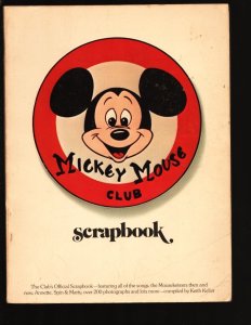 Mickey Mouse Club Scrapbook #  1975 - Walt Disney Pubs  -VG - Comic Book