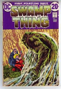 Swamp Thing #1 (Nov-72) VG/FN Mid-Grade Swamp Thing