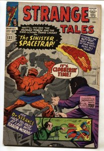 STRANGE TALES #132--HUMAN TORCH--DR. STRANGE--1965--comic book