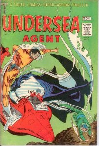 UNDERSEA AGENT 3 F-VF   June 1966 COMICS BOOK