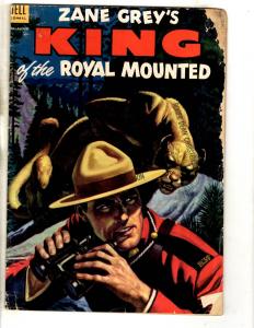 Zane Grey's King Of The Royal Mounted # 6 VG- Dell Comic Book Golden Age JL18