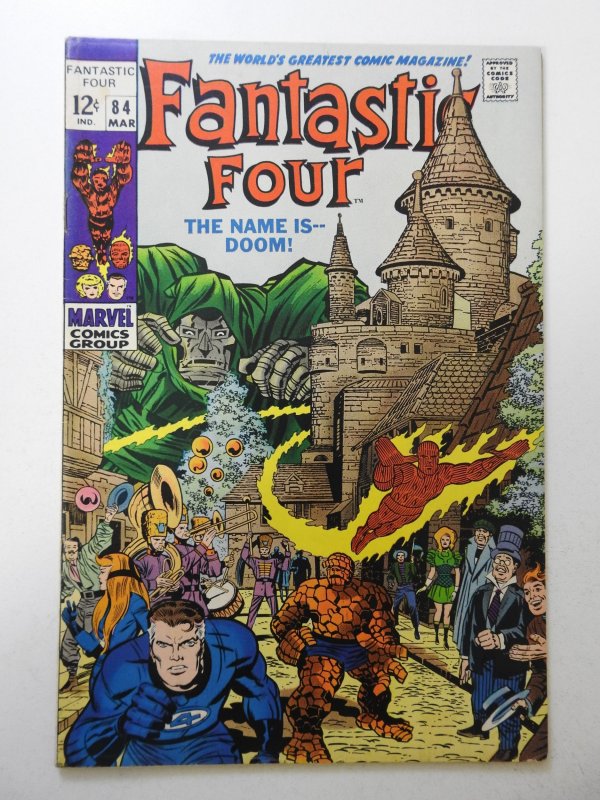Fantastic Four #84 (1969) VG/FN Condition! moisture stain