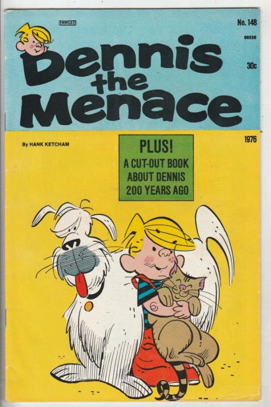 Dennis the Menace #148 (Jan-76) VF High-Grade Dennis