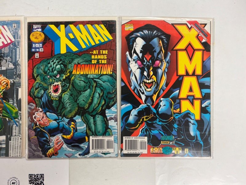 4 X Man Marvel Comic Books # 19 20 21 22 Avengers Defenders Flash Cable 26 RC8