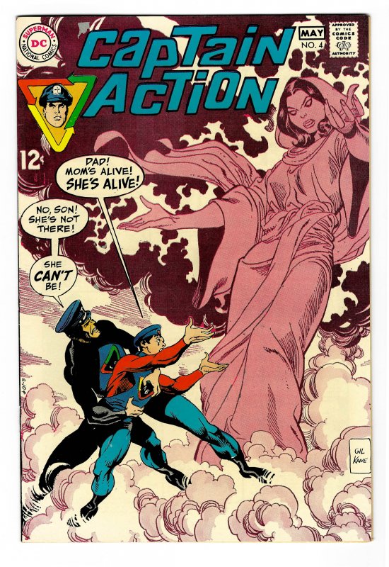Captain Action (1968) #1-5 complete series