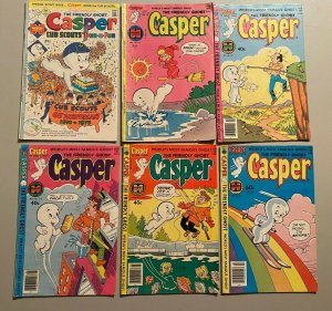 Casper comic lot 14 different Harvey books Unknown Condition (mostly Bronze Age)