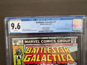 Battlestar Galactica #7 CGC 9.6 - Newsstand (1979) Marvel