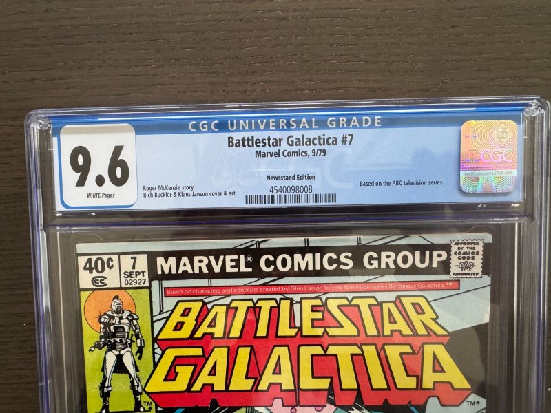 Battlestar Galactica #7 CGC 9.6 - Newsstand (1979) Marvel