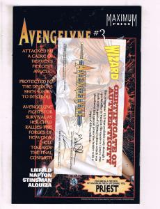 Avengelyne # 1/2 NM 1st Print Wizard Maximum Press Promo Comic Book BN14
