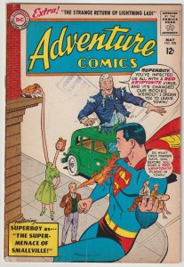 Adventure Comics #308 (May 1963, DC), VG (4.0), copy B, 1st app Lightning Lass