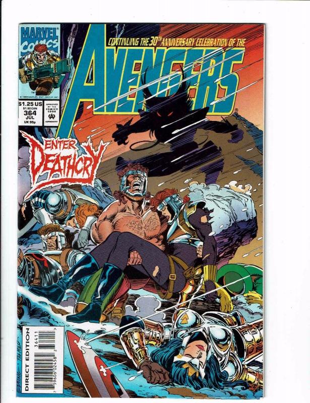 5 Avengers Marvel Comic Books # 363 364 365 366 367 Ant-Man Hulk Thor Wasp BH5