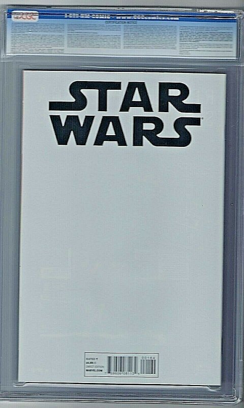 Star Wars # 1 Fan Expo Edition Cover 9.8 CGC 2015
