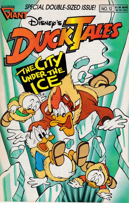 Walt Disney's Duck Tales MAR.1990 No.12 City Under the Ice F/VF