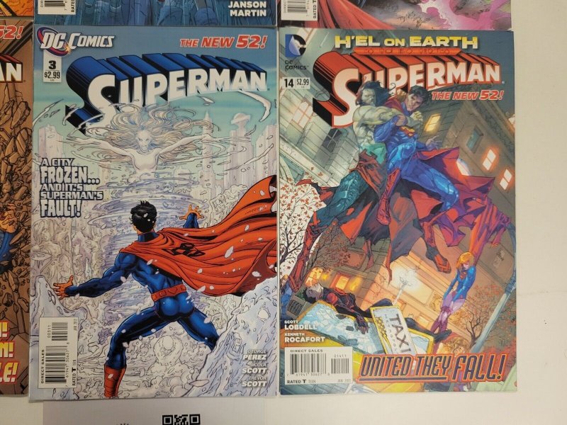 6 Superman DC Comic Books #2 3 5 14 31 36 New 52 76 TJ19