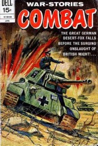Combat (Dell) #31 FN ; Dell | April 1971 War-Stories German Desert Fox