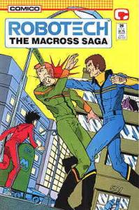 Robotech: The Macross Saga #29 VF ; COMICO | Face Punch