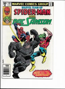 Marvel Team-Up #102 Newsstand Edition (1981)