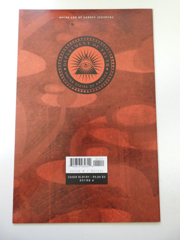 Department of Truth #11 (2021) NM- Condition