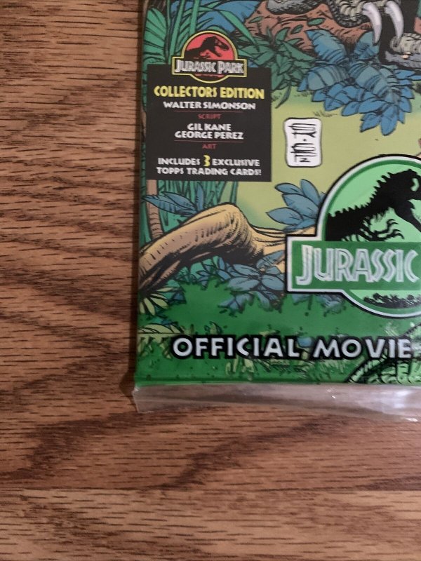 JURASSIC PARK MOVIE EDITION #1 *FACTORY SEALED* 1993 TOPPS COMIC BOOK