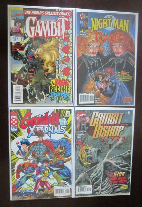 Gambit comic lot all 33 different books 8.0 VF