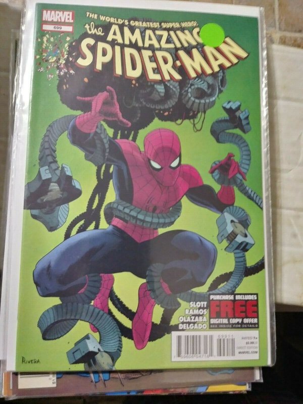 Amazing Spider-Man # 699 2013  marvel  doctor octopus+superior spiderman+