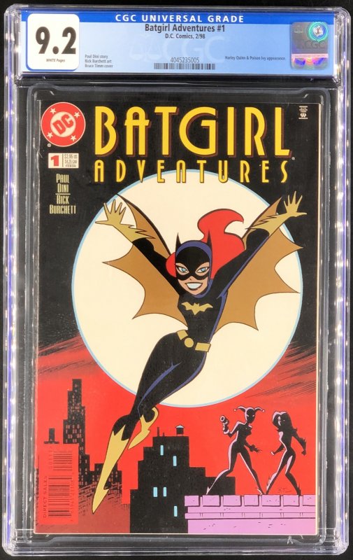 Batgirl Adventures (1998) CGC 9.2 Bruce Timm Cover