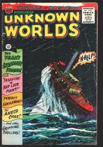 Unknown Worlds #47 1966-ACG-Al Williamson  & Johnny Craig art-Richard Hughes ...