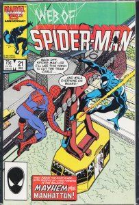 Web of Spider-Man #21 (1986) Spider-Man