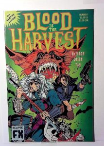 Blood Is The Harvest #1 (1992) Eclipse 8.5 VF+ 1st Print Comic Book