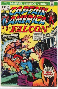 Captain America #175 (1974) Captain America and the Falcon