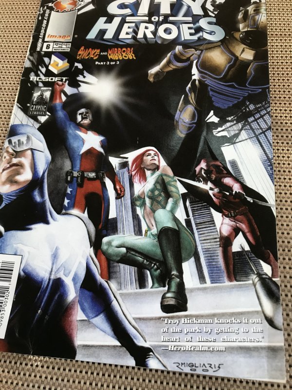 CITY OF VILLIANS #1 / CITY OF HEROES #6 flipbook: Image 11/05 VG; video game