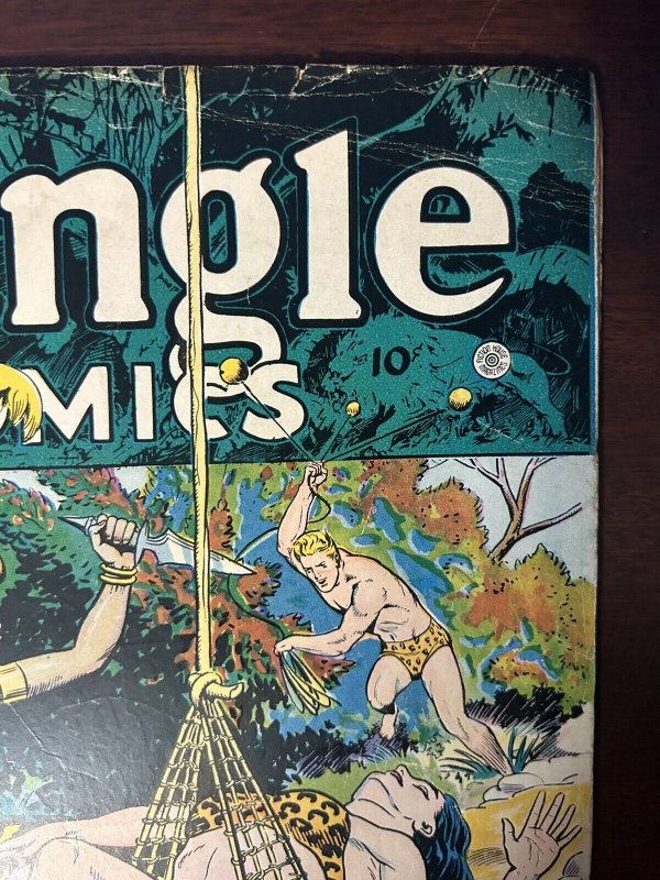 Jungle Comics #94 Fiction House Comic Book 1947 Vintage - Golden Age