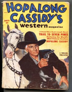 Hopalong Cassidy's Western #2-Winter 1951-Last issue-William Boyd-Pulp mag