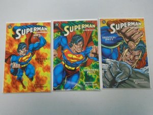 Superman Doomsday Hunter Prey Set: #1-3 8.0 VF (1994) 