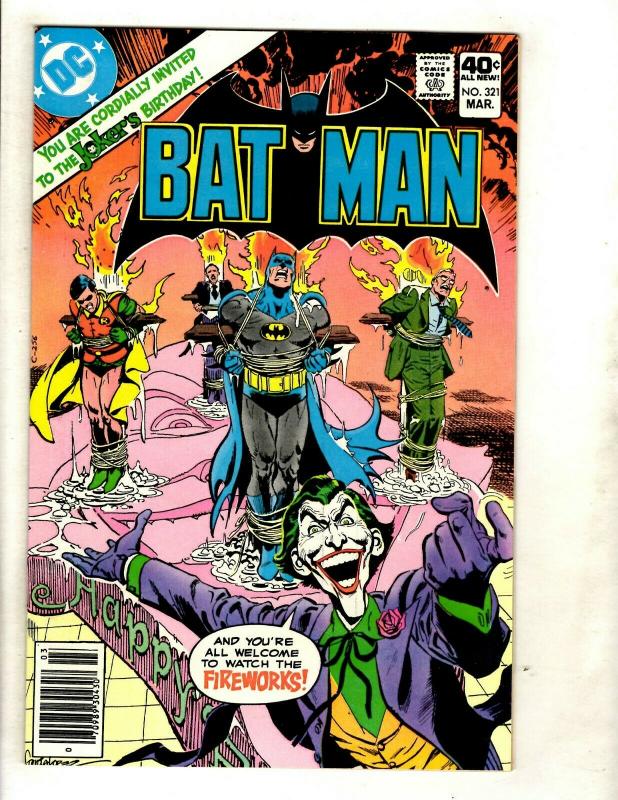 Batman # 321 NM DC Comic Book Joker Gotham Catwoman Robin Penguin Ivy GK1