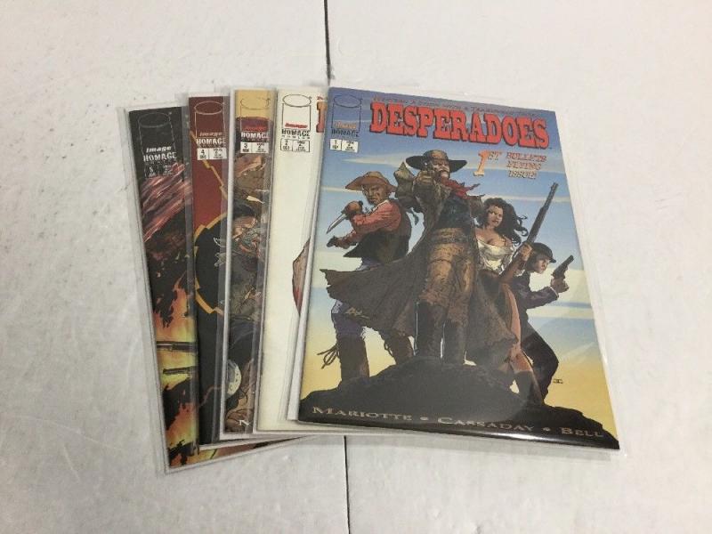 Desperadoes 1-5 Lot Set Run Vf/Nm Very Fine/Near Mint Image Comics IK