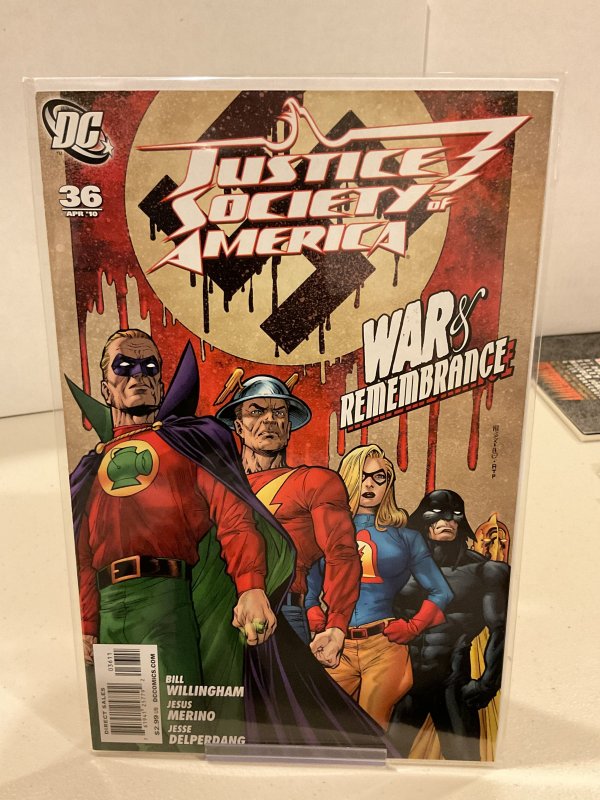 Justice Society of America #36  9.0 (our highest grade)  2010