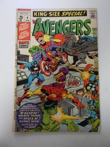 The Avengers Annual #4 (1971) FN- condition