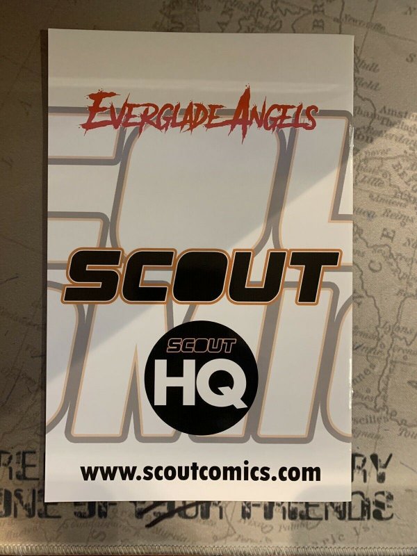 Everglade Angels #1 Piper Rudich Variant LTD 500 copies Scout Comics