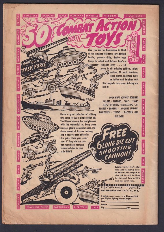 Fisky Animals 50 (1952) VG+ L.B. Cole Star Publications comic