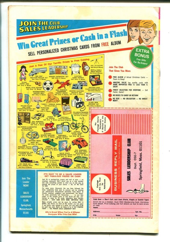 Huckleberry Hound #43  1970 - Gold Key  -FN - Comic Book