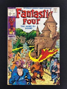Fantastic Four #84 (1969) Iconic Cover Art by Jack Kirby