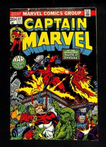 Captain Marvel (1968) #27 3rd Thanos!